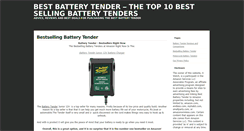 Desktop Screenshot of bestbatterytender.com